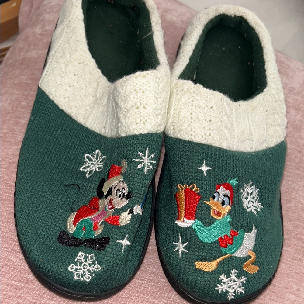 Disney Christmas slippers